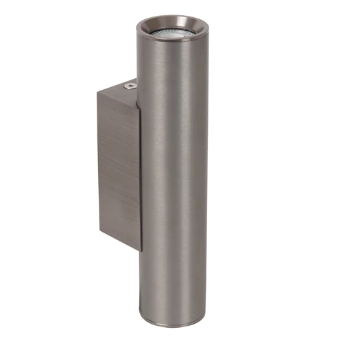Lucide DUPLA - Foco de pared / Lámpara de pared - 2xGU10 (MR11) - Hierro gris - apagado